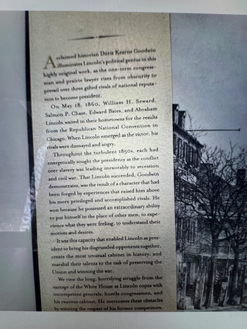Team Of Rivals / The Political Genius Of Abraham Lincoln - Picture 3 of 9